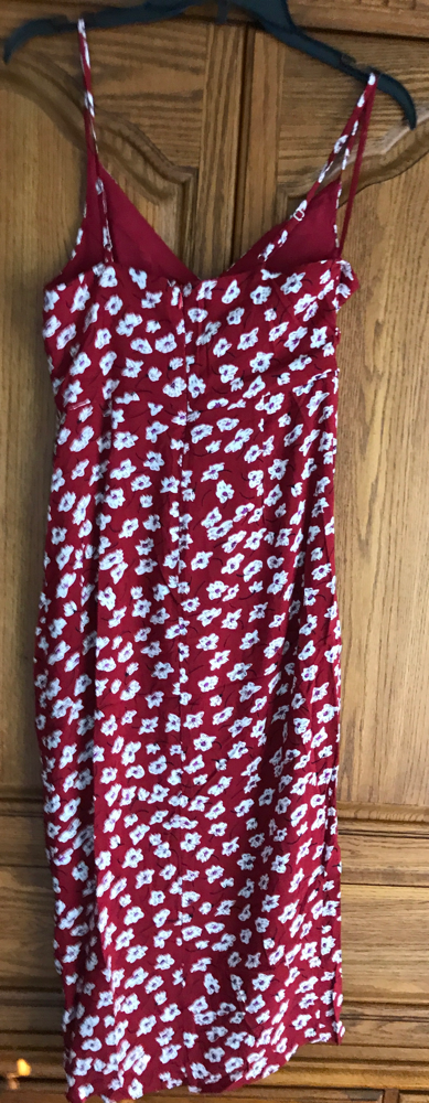 Back of dress