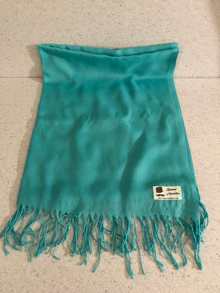 Bazar Anatolia Turquoise Scarf