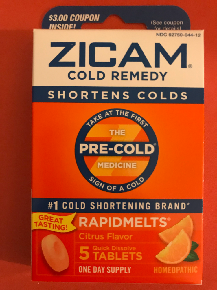 Zicam Cold Remedy Citrus Rapidmelts