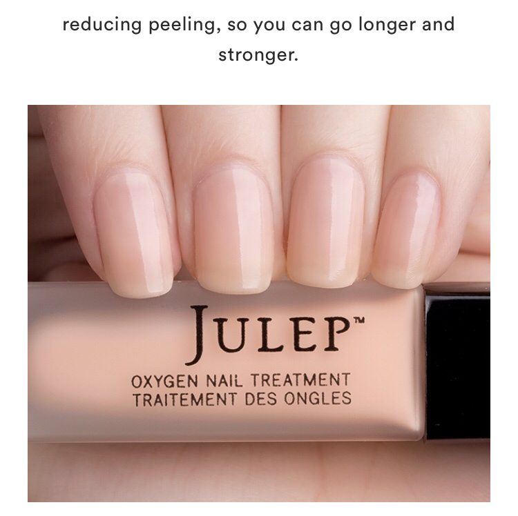 Julep Sheer Pink Oxygen Nail Treatment