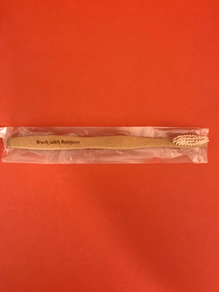 Brush with bamboo Bamboo toothbrush