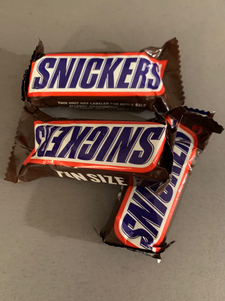 Snickers fun size candy