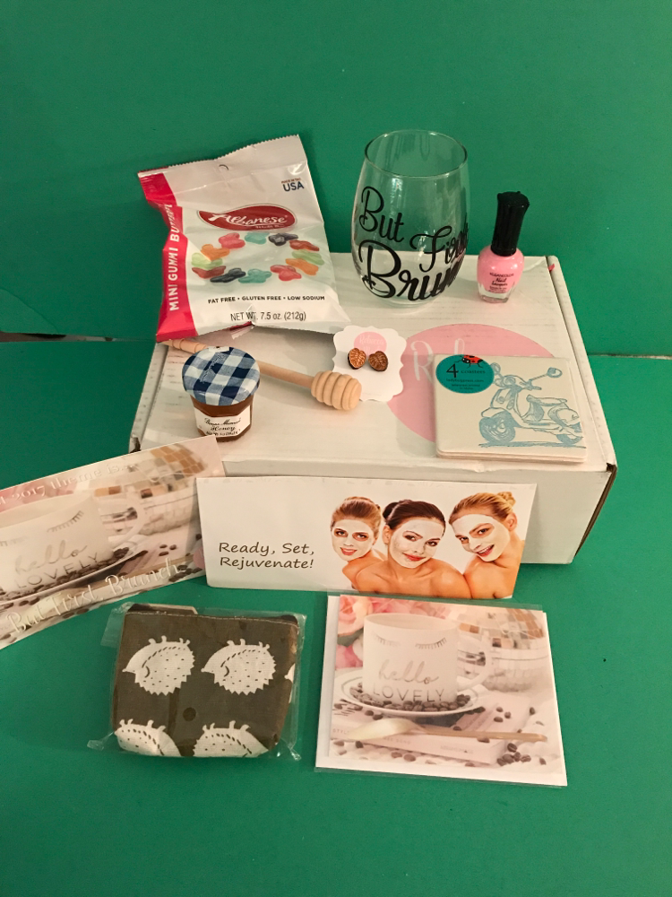 RebeccaMail Deluxe Lifestyle Box August 2017