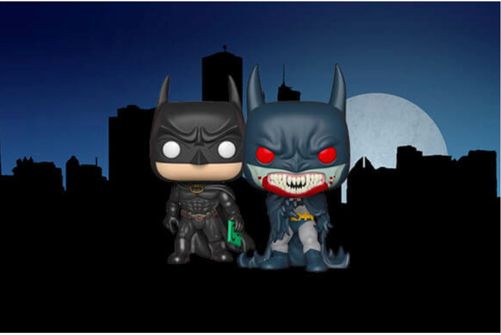 Pop in a box pre order Batman red rain