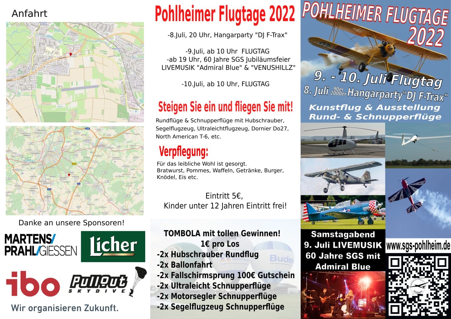 Pohlheimer Flugtage 2022 Programm