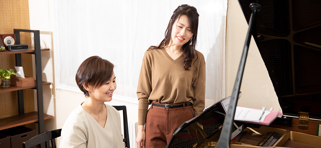 大人のためのピアノ教室イメージ-上野ピアノ教室