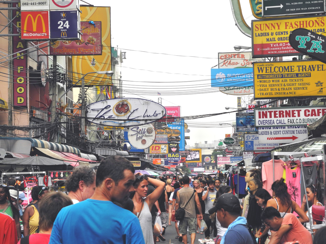 Auf der Khao San Road