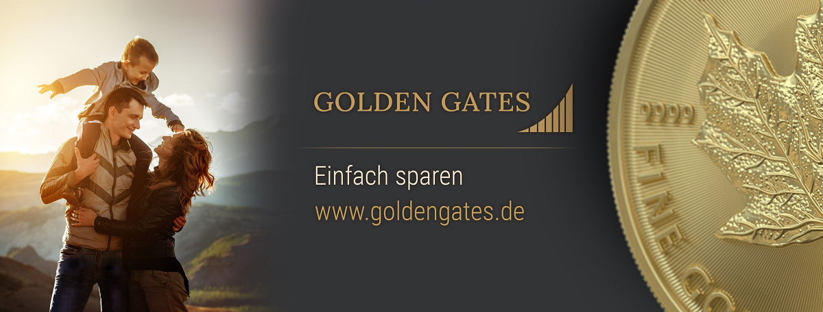 Die Golden Gates Edelmetalle AG handelt mit Edel- und Technologiemetallen. Interessant sind auch die "Edelmetall-Sparpläne": Kunden können ab 25 € monatlich physische Metalle ansparen.