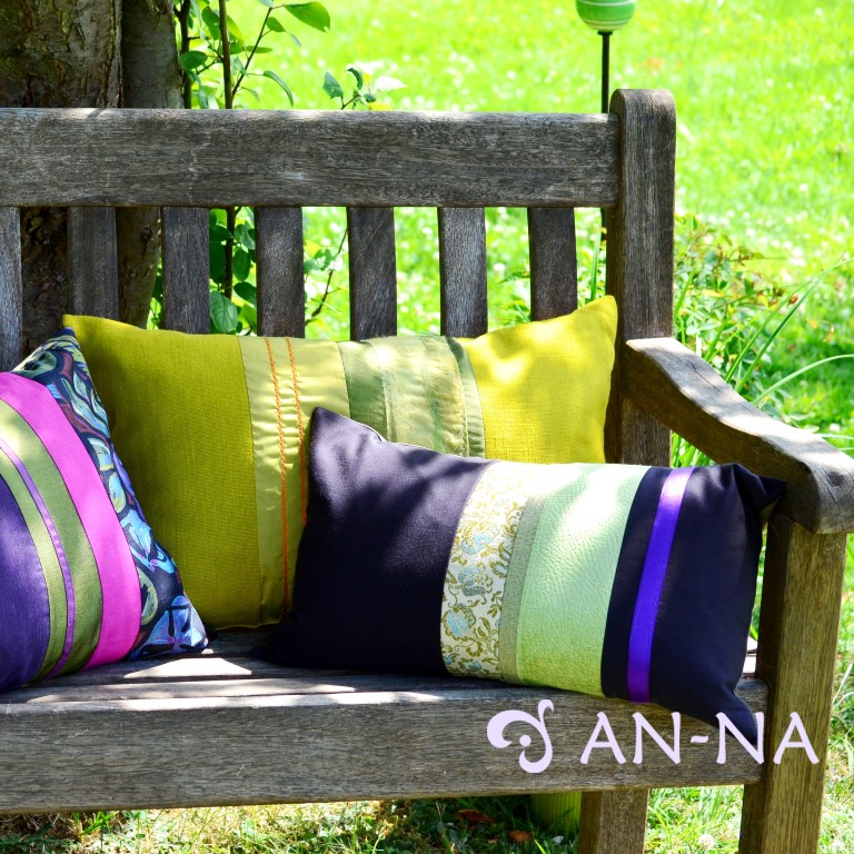 Handgefertigte Zierkissen von AN-NA-DESIGN.