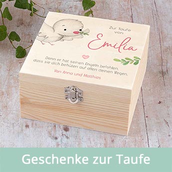 Geschenke zur Taufe - von herzensprojekt.de