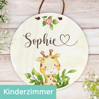 Türschilder: Kinderzimmer - von herzensprojekt.de