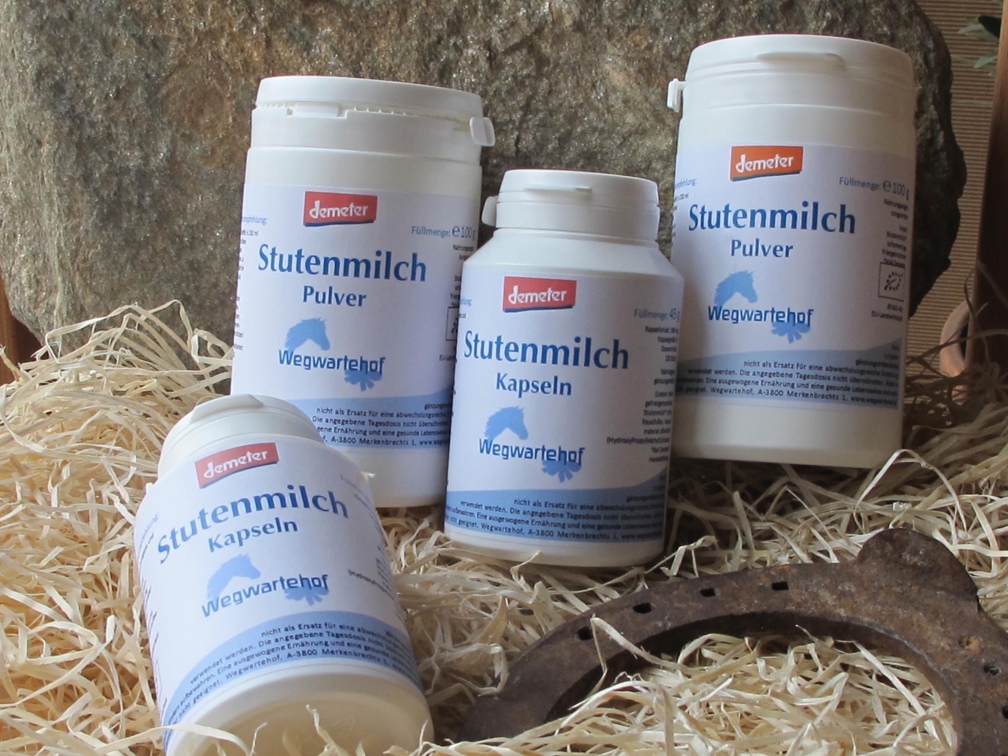 Stutenmilch-Kapseln - von wegwartehof.at