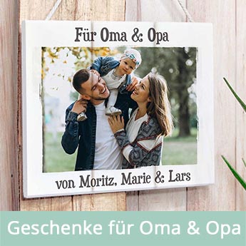 Geschenke für Oma und Opa - von herzensprojekt.de