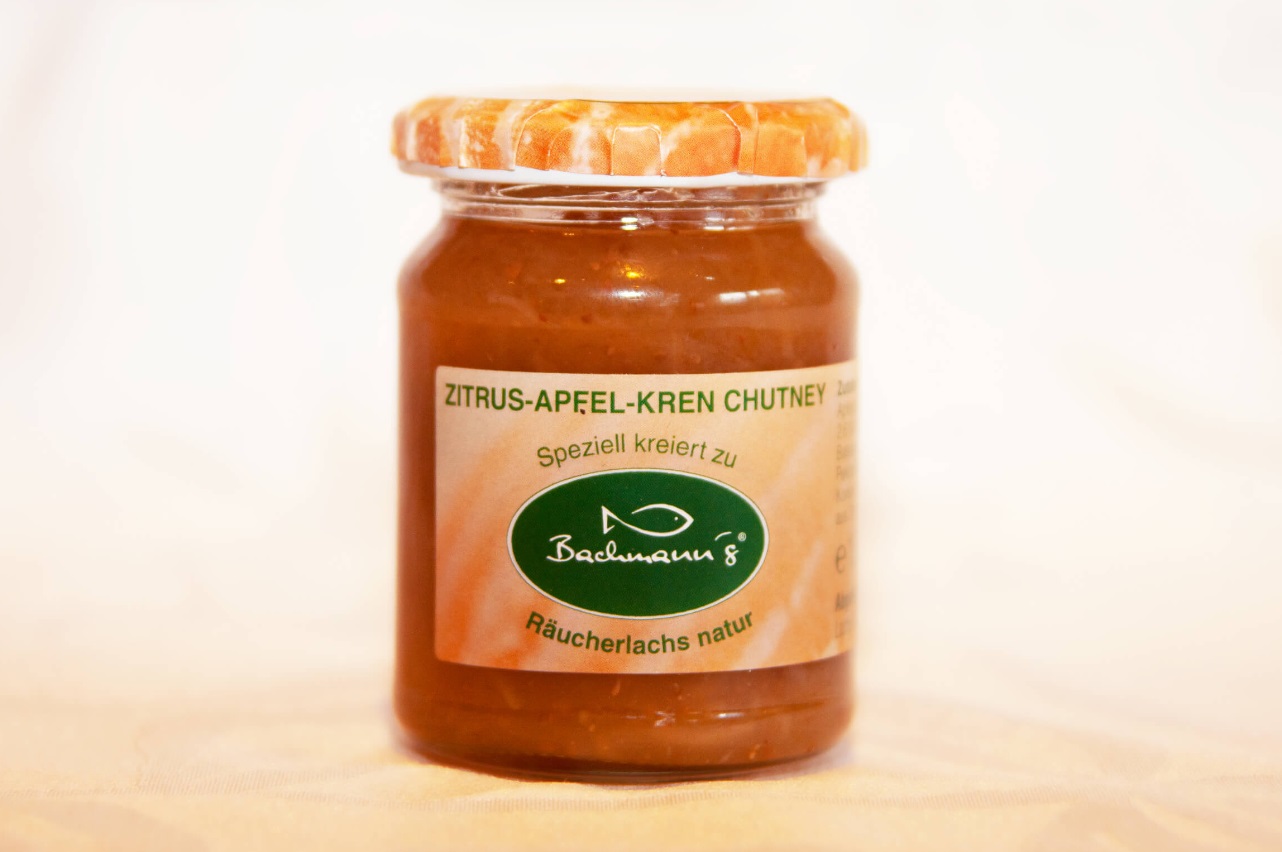"BACHMANN's" ZITRUS-APFEL-KREN CHUTNEY