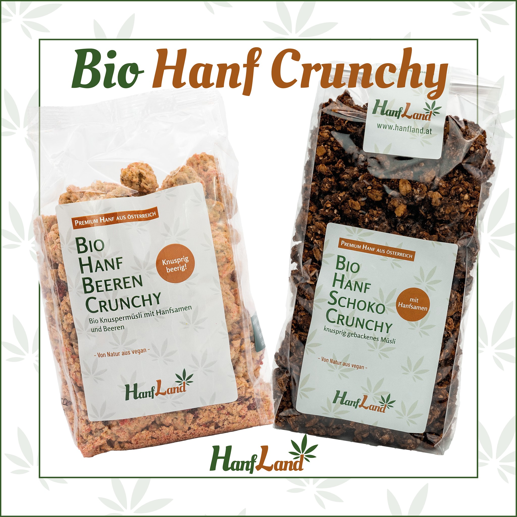  Bio Hanf Crunchy von HanfLand