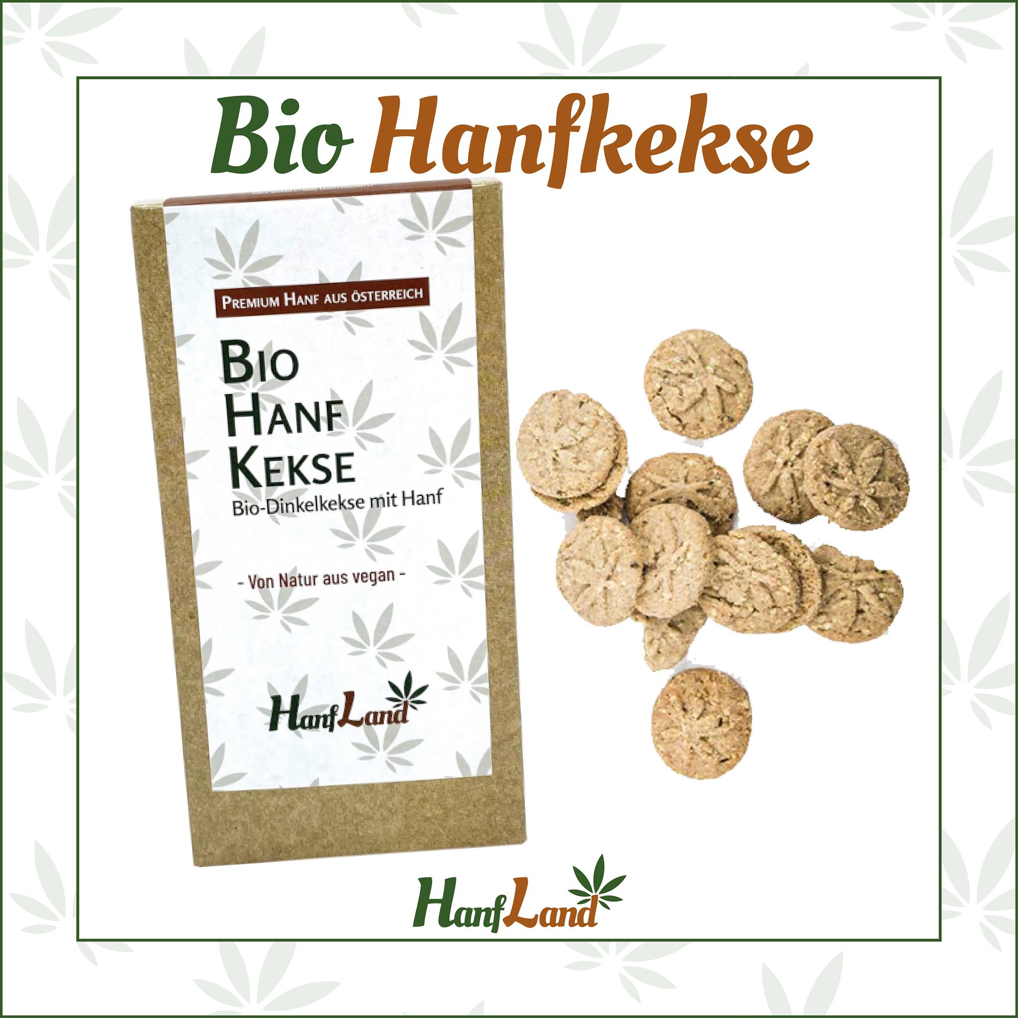 Bio Hanf Kekse von HanfLand