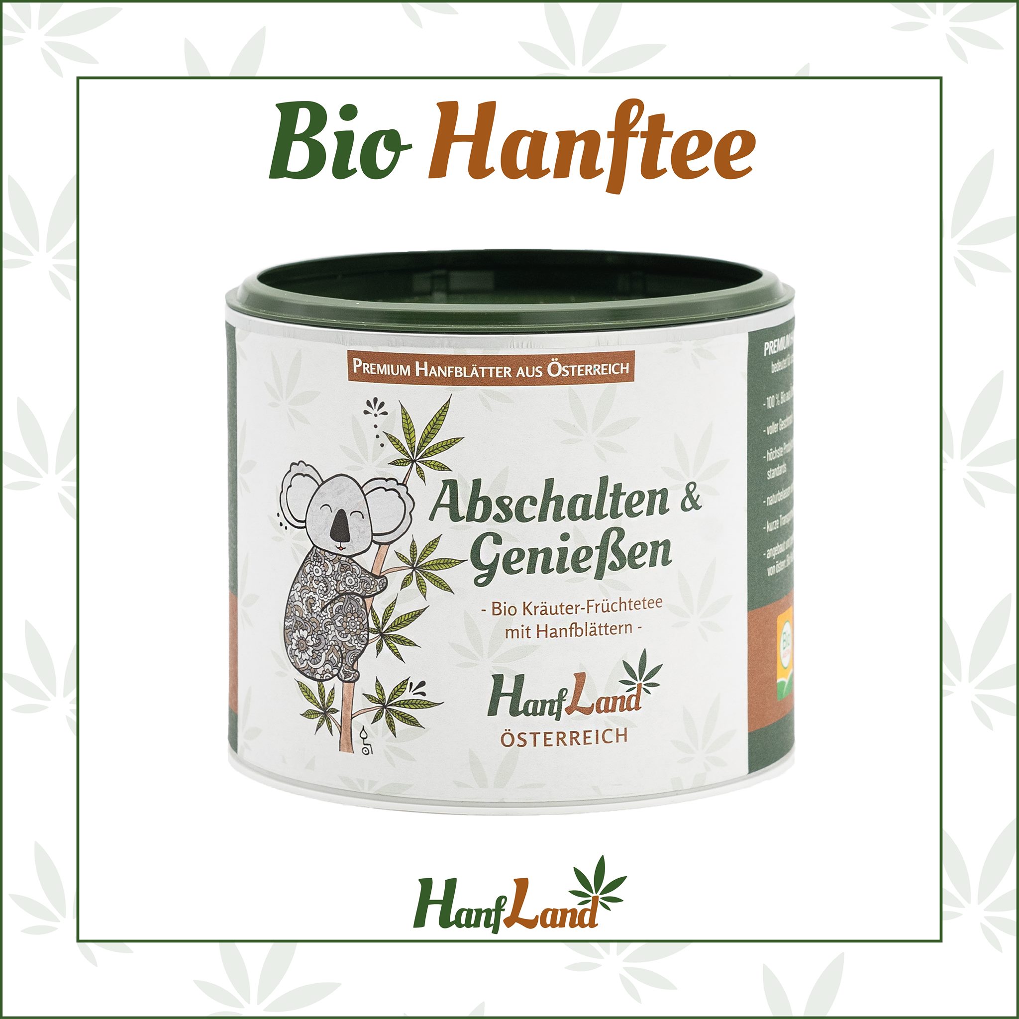 Bio Hanf Tee von HanfLand von HanfLand