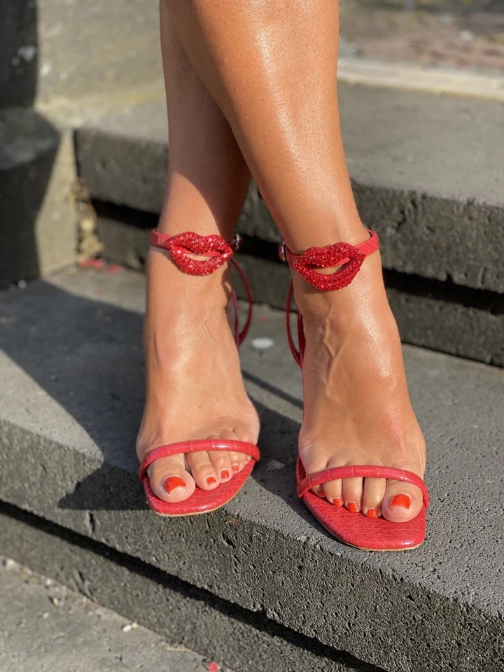 HOT LIPS SCHUHCLIPS SAN FRANCISCO (ein Paar)