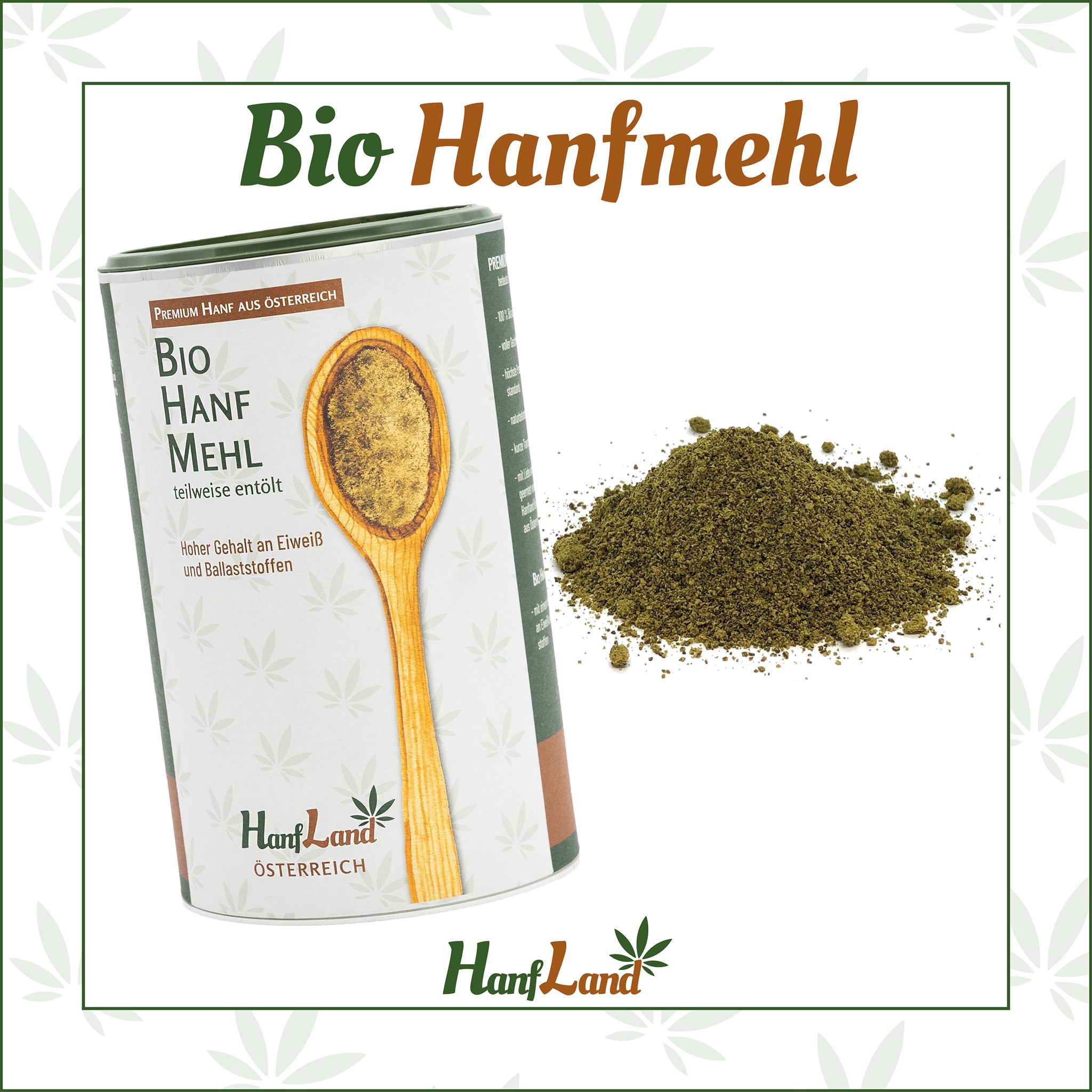 Bio Hanf Mehl von HanfLand