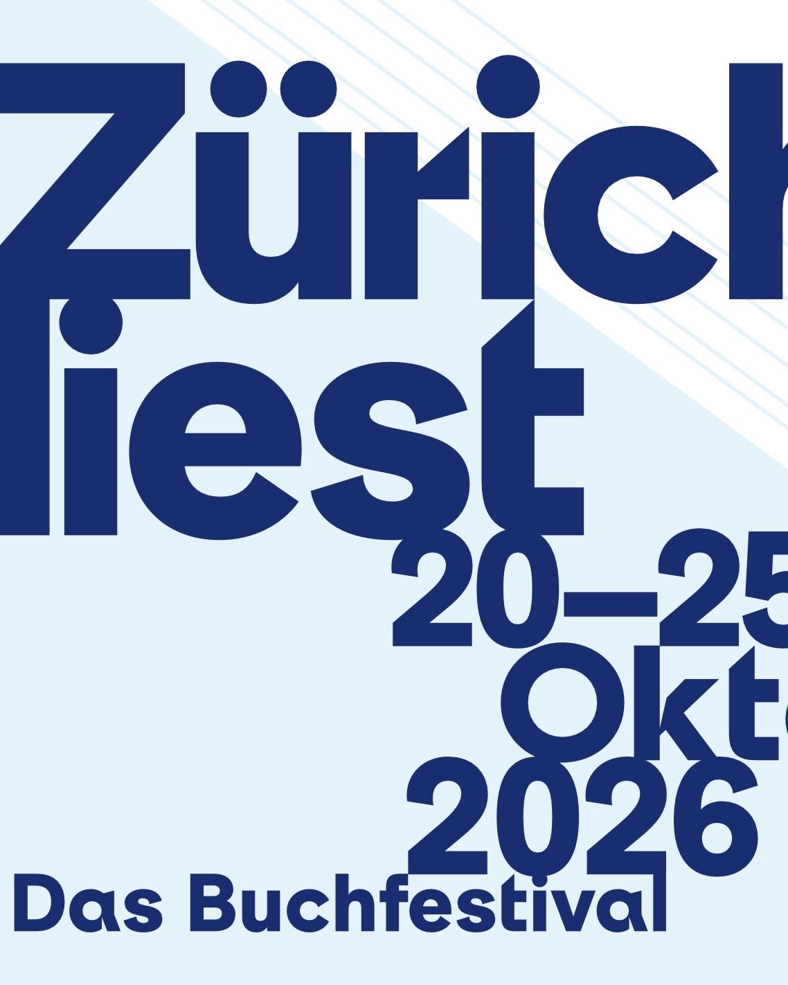 Literaturfestival "Zürich liest“: Jetzt einsteigen!
