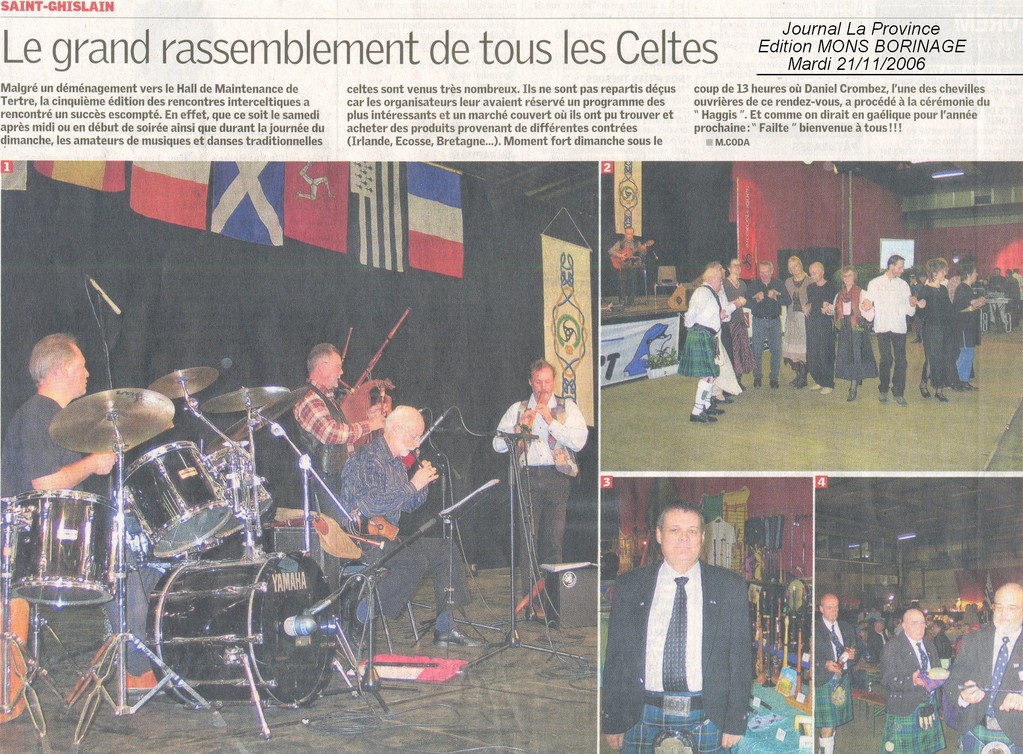 rencontre interceltique tertre