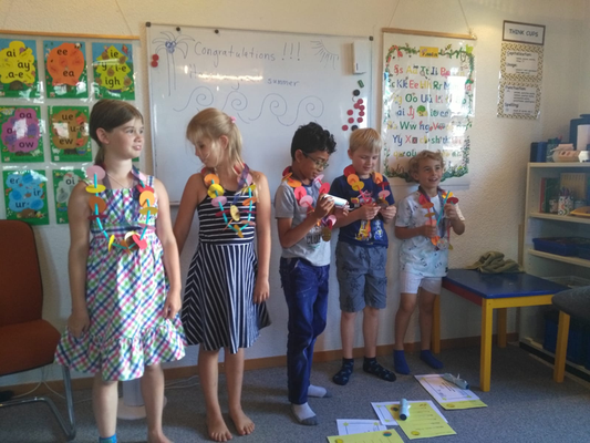Last day of school celebration