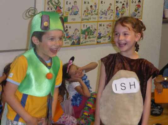 Children love acting in plays