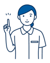 質問するセラピスト：イラスト