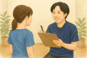 森脇先生によるカウンセリングの様子