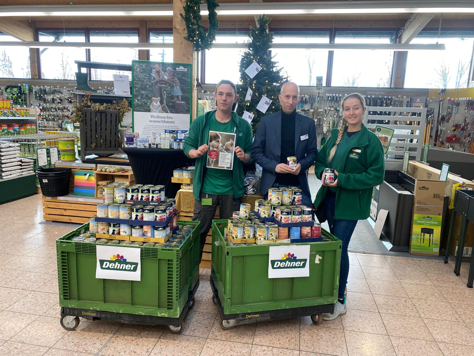 Großartiges Spendenergebnis bei Dehner