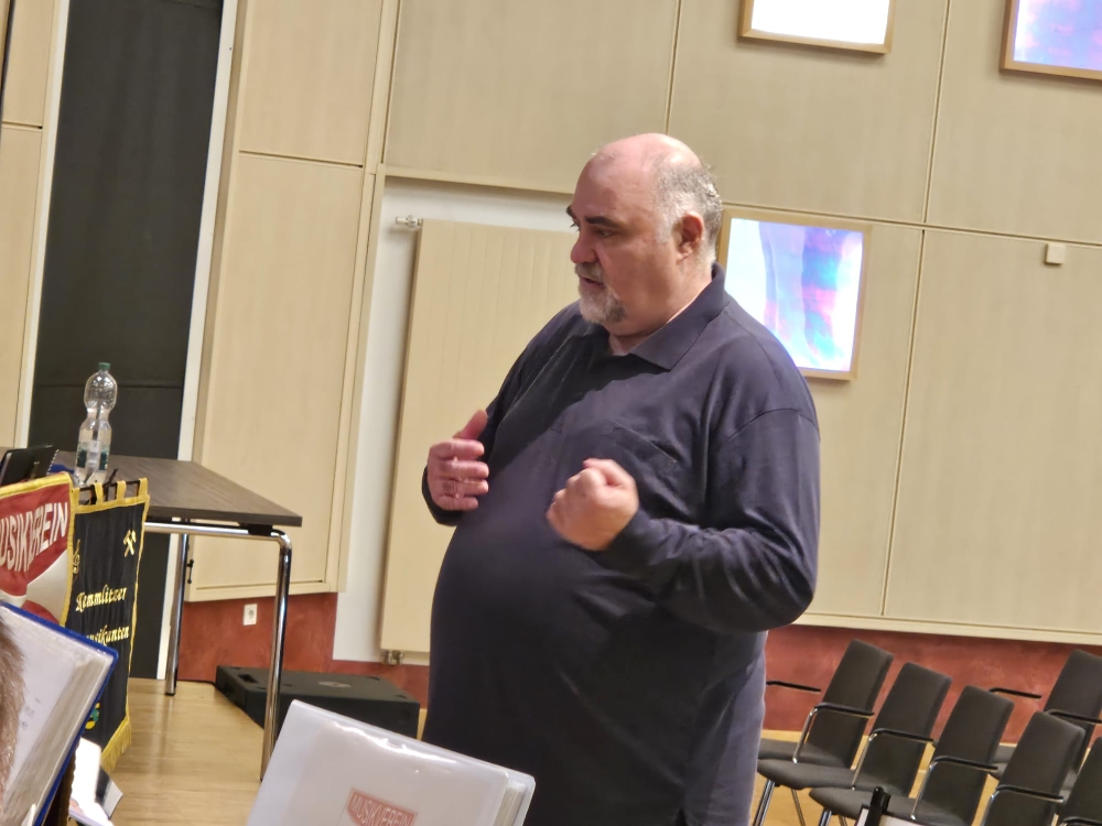 Der Chef an diesem Wochenende. 🎺