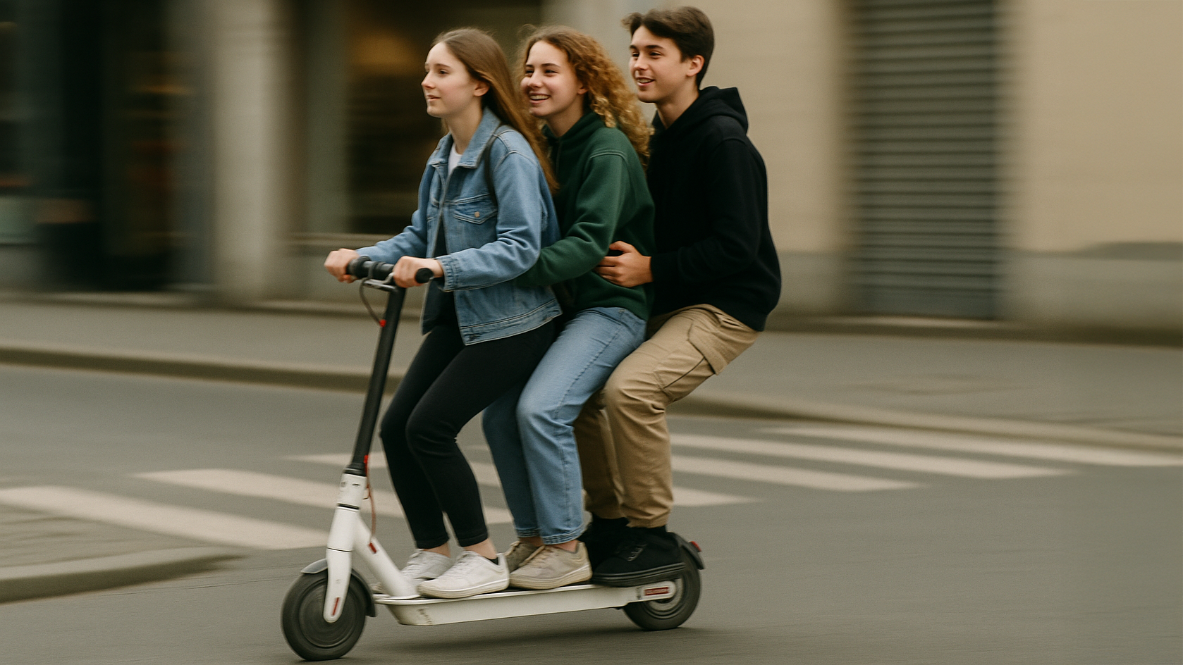Eltern aufgepasst: Warum ein E-Scooter kein Spielzeug ist – und was beim Fahren unter Drogen oder zu zweit wirklich droht