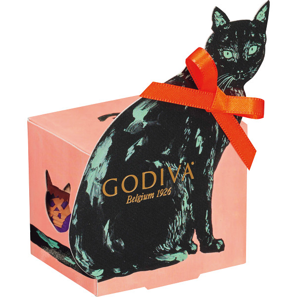 ゴディバ　ブラックキャットコレクション　Ｇクリスピーショコラアソートメント（３粒）