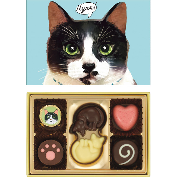 メリーチョコレート　にゃそーてっどチョコレート