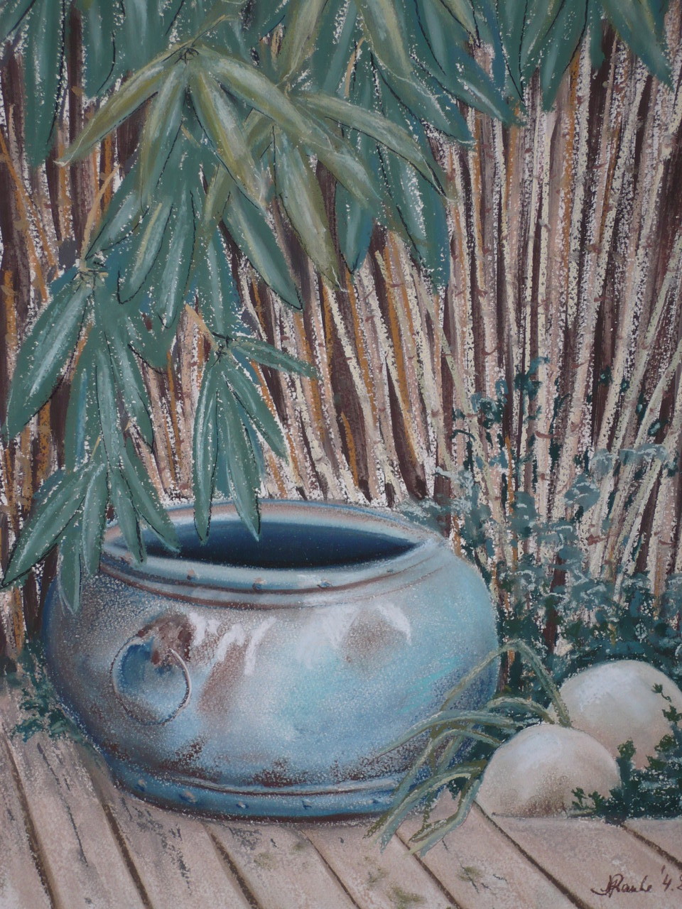 Bildende Kunst Grafik Design Malerei Pastell Von Hand Bemalt