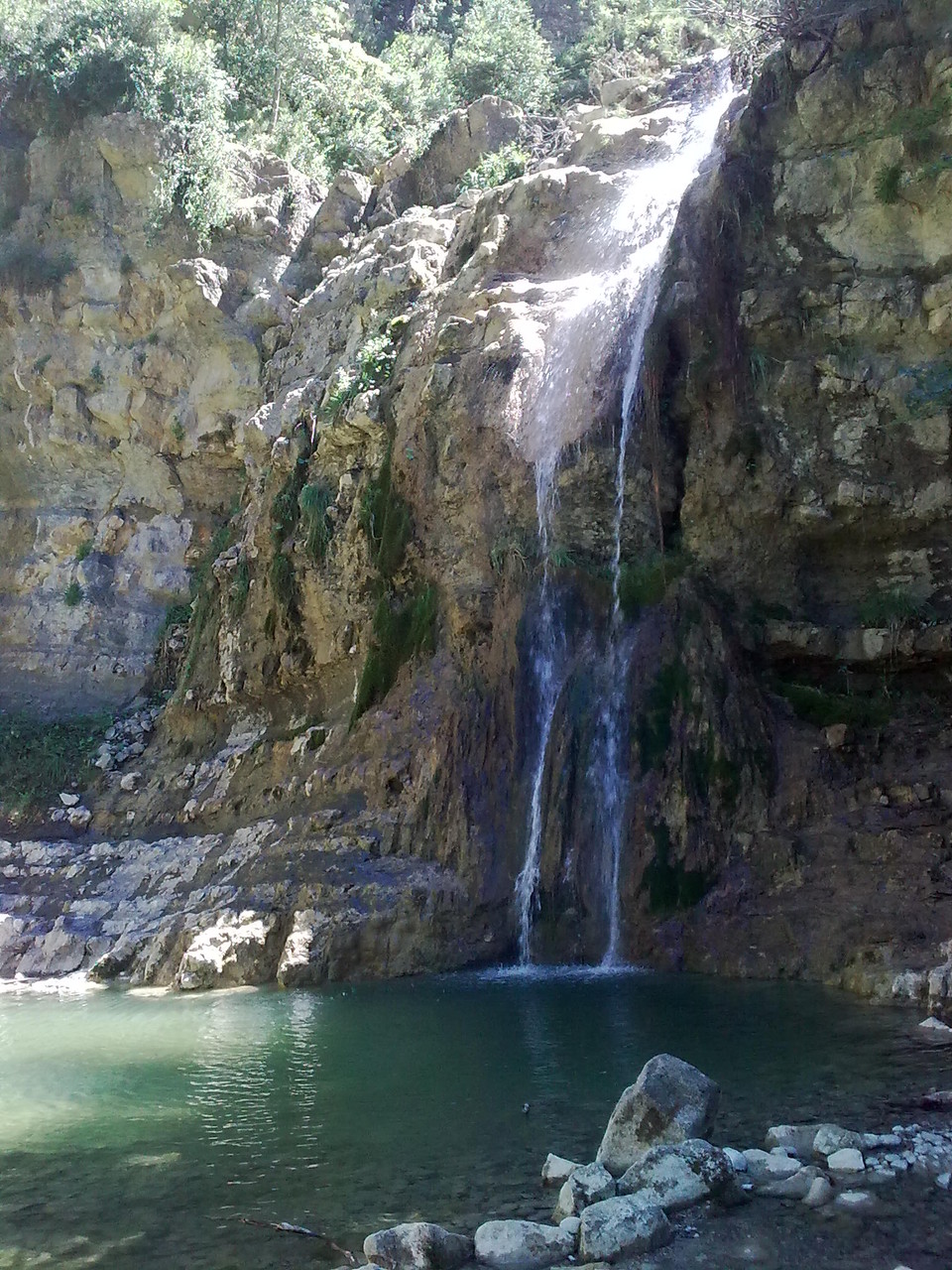 La cascade à Bugarach