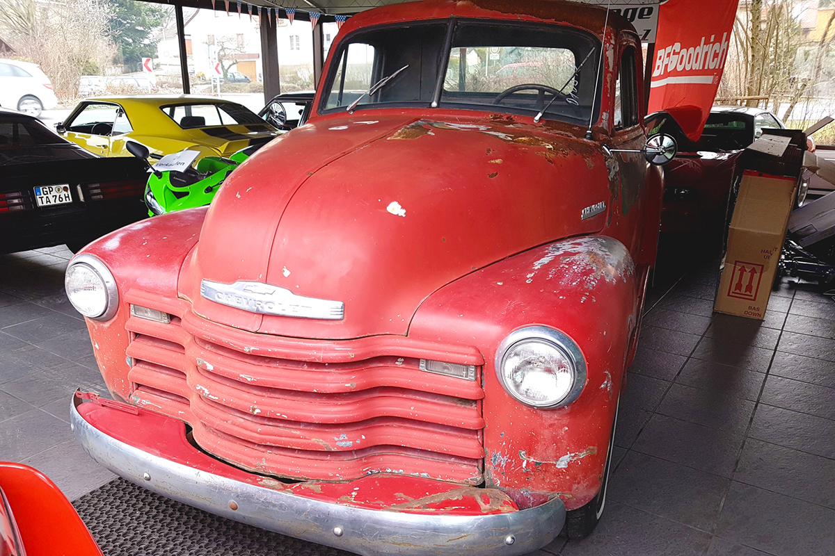 Sold 1953 Chevy Pickup Smitty S Garage Wangen