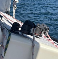 Klemmen auf dem Seitendeck