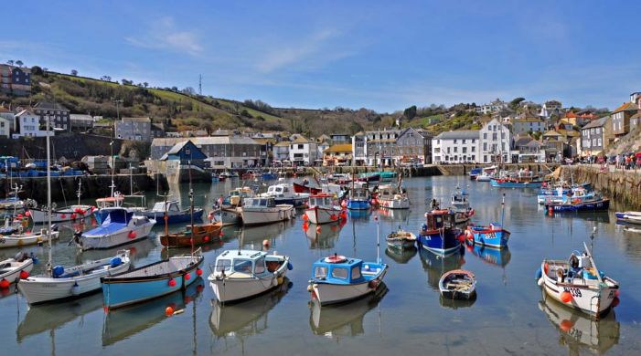 Mevagissey è un villaggio di pescatori della costa meridionale della Cornovaglia