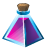 Fiole violette