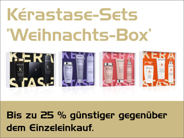 Dezember-Aktion: Kérastase Weihnachts-Boxen