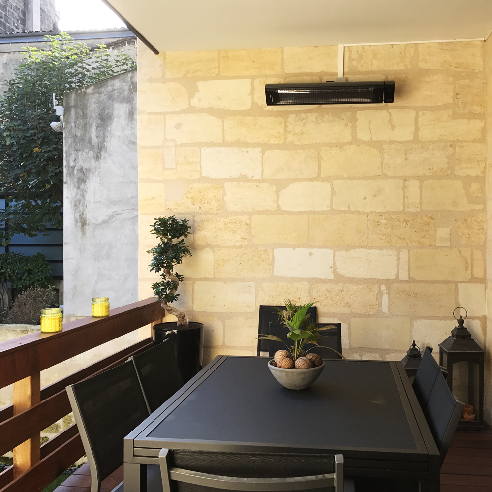 Terrasse chauffée