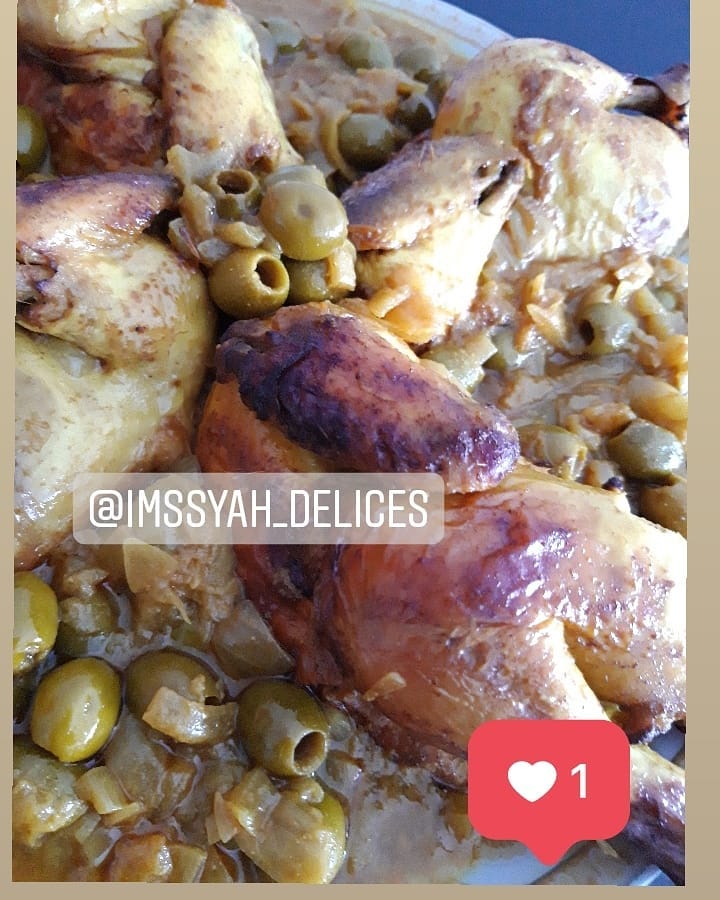 Tajine De Poulet Aux Olives Djeje M Hamar Facon Cookeo Site