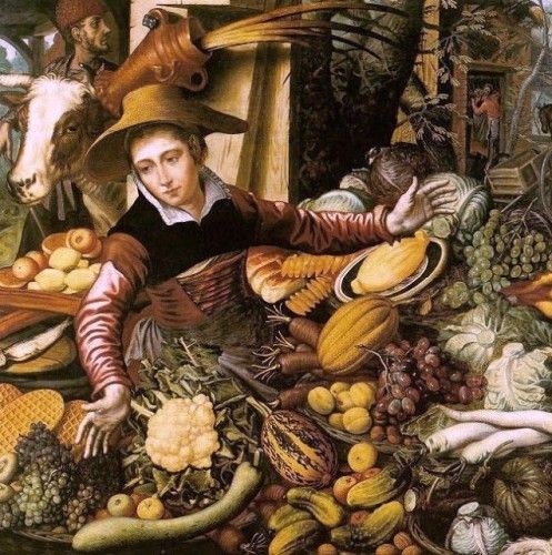 Mujer en el mercado /1567