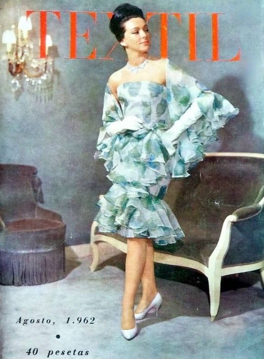Pedro Rovira _Collection Haute Couture _Printemps _ Eté 1962