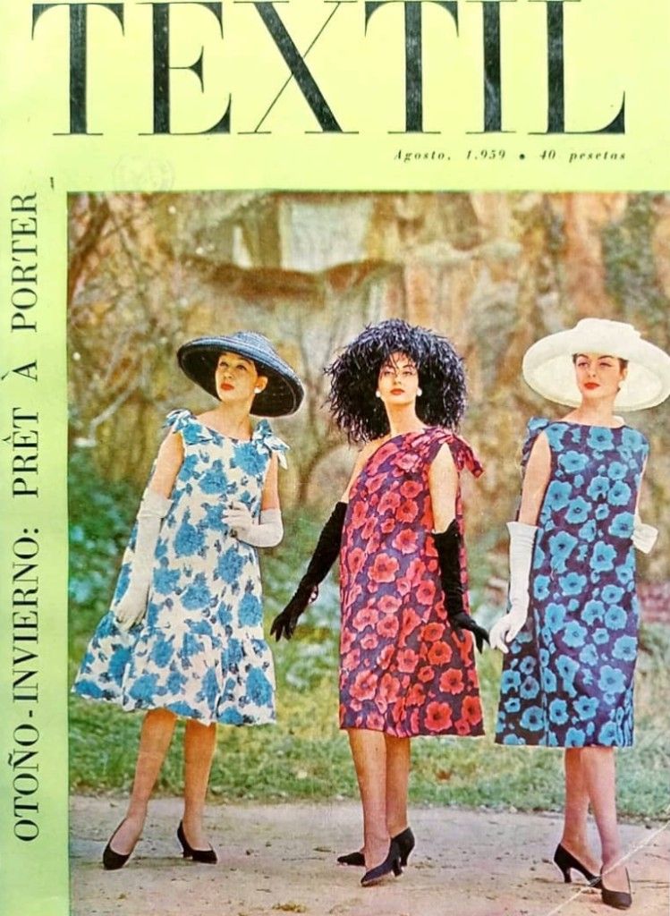 Manuel Pertegaz _Collection Haute Couture _Printemps _ Eté 1959 (Revista <textil<<<<<<<<<<<<9