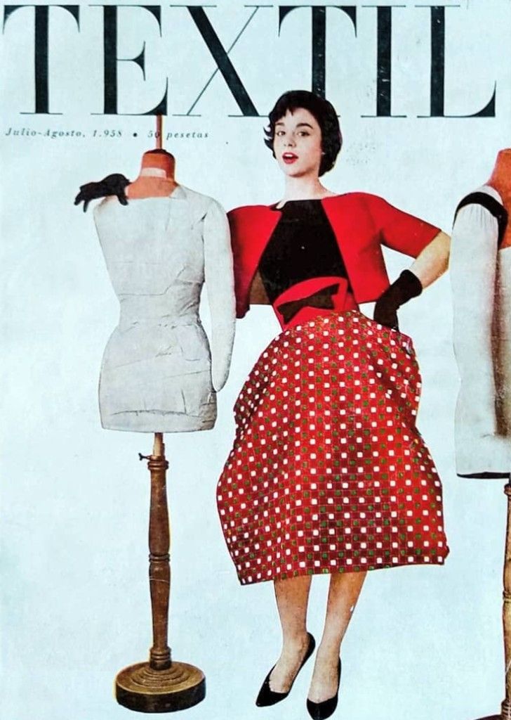 Collection Haute Couture _Printemps _ Eté 1958