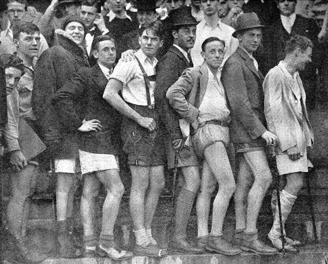 Un rally de shorts en Dartmouth College in 1930