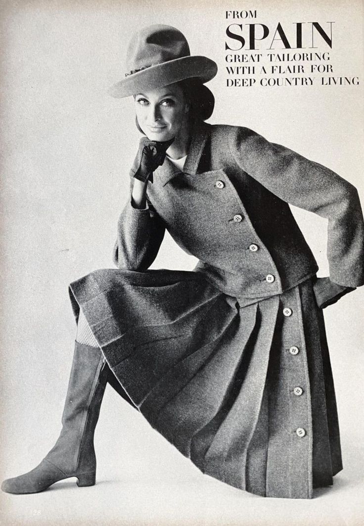 Manuel Pertegaz _Collection Haute Couture _Automne _ Hiver 1967-68