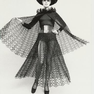 Fotografía III Semana de la Moda Ablib 1973.  Modelo "Fiesta en piscina" 